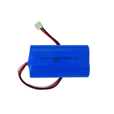 3.2V LiFePO4 ইমার্জেন্সি লাইটিং ব্যাটারি 3200mAh বার্লি পেপার 18650