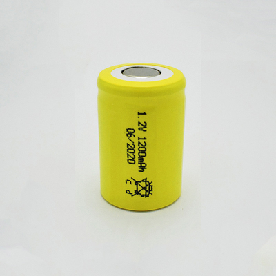 1200mAh নিকেল ক্যাডমিয়াম ব্যাটারি সেল 1.2 V জরুরী আলোর জন্য