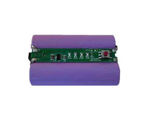 উত্তপ্ত জ্যাক 7.4 V লি আয়ন ব্যাটারি 2200mAh 14.2uA স্ব-ব্যবহার