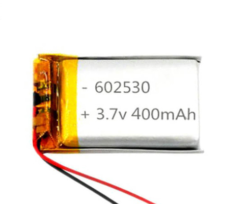 400mAh লিথিয়াম আয়ন ব্যাটারি ইমার্জেন্সি লাইট 6.0*25*30mm লি পলিমার সেল