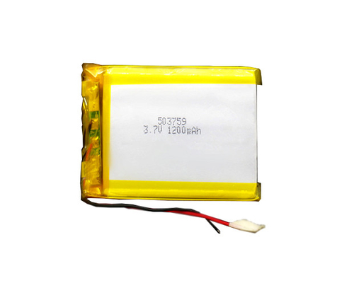 1200mAh লিথিয়াম আয়ন ব্যাটারি ইমার্জেন্সি লাইট 503759 3.7 V 24g