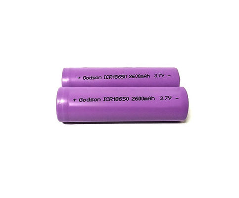 2600mAh 3.7V ইমার্জেন্সি লাইট লিথিয়াম ব্যাটারি ICR18650 2000 টাইমস সাইকেল