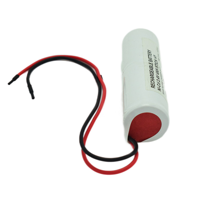 Ni Cd D4000mah 2.4 ভোল্ট আউট লাইট ব্যাটারি স্টিক টাইপ সাদা পিভিসি সঙ্গে
