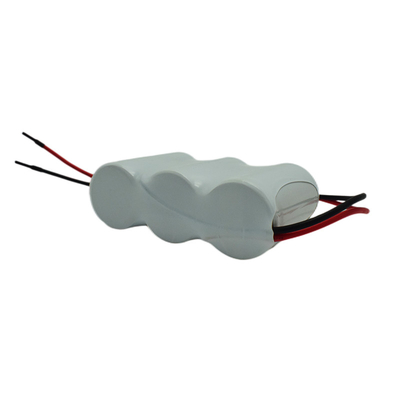 ই এম এক্সিট সাইন লাইট ব্যাটারি প্যাক NiCD D4000mAh 3.6V সাইড বাই সাইড
