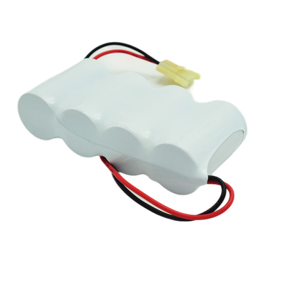 জরুরী আলোর জন্য 55 ডিগ্রি D4000mAh Nicd ব্যাটারি প্যাক 4.8V