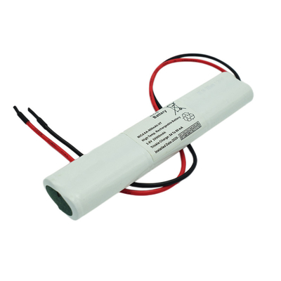 3.6 V SC1800mah Ni Cd এক্সিট লাইট ব্যাটারি ডুয়াল স্টিক টাইপ
