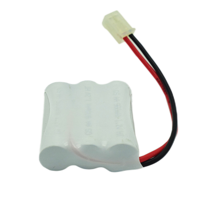 রিচার্জেবল ইমার্জেন্সি লাইট Ni Cd ব্যাটারি 3.6 V প্রত্যাশিত জীবন 5 বছর AA900mAh