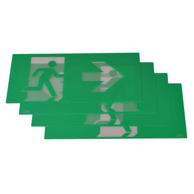 60Hz লিথিয়াম আয়ন ব্যাটারি ইমার্জেন্সি লাইট LED কুইক ফিট এক্সিট বক্স হোয়াইট 4W 60lm EGS4QLiA