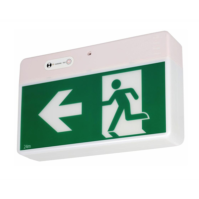 60Hz লিথিয়াম আয়ন ব্যাটারি ইমার্জেন্সি লাইট LED কুইক ফিট এক্সিট বক্স হোয়াইট 4W 60lm EGS4QLiA
