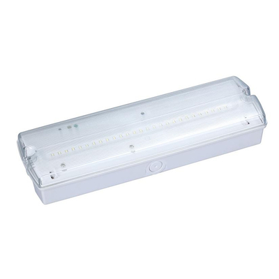 60Hz লিথিয়াম আয়ন ব্যাটারি ইমার্জেন্সি লাইট LED বাল্কহেড হোয়াইট 4W 150lm সিলিং মাউন্টিং