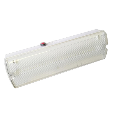 60Hz লিথিয়াম আয়ন ব্যাটারি ইমার্জেন্সি লাইট LED বাল্কহেড হোয়াইট 4W 150lm সিলিং মাউন্টিং