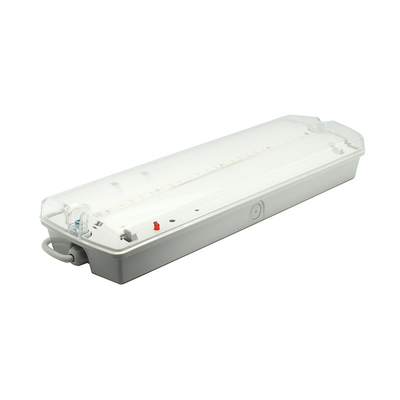 AC85V 5 W লিথিয়াম আয়ন ব্যাটারি ইমার্জেন্সি লাইট 500Lm 6500k LED বাল্কহেড