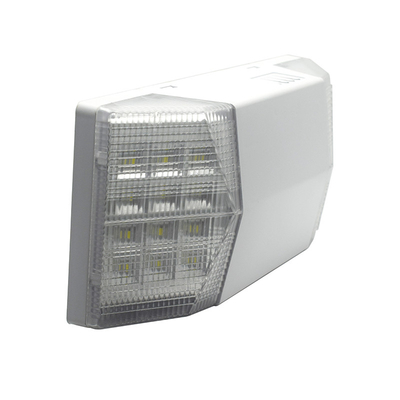 AC85V লিথিয়াম আয়ন ব্যাটারি ইমার্জেন্সি লাইট 600Lm 6500k LED টুইন স্পট লাইট