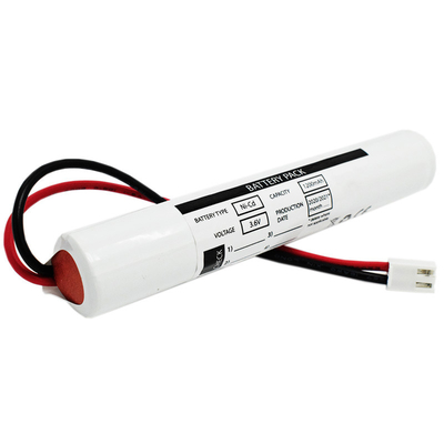 3.6V ইমার্জেন্সি এক্সিট লাইট ব্যাটারি HS কোড 8507300090 NiCD SC1200mAh