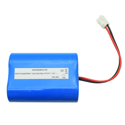 IFR26650 LED ইমার্জেন্সি লাইট লিথিয়াম ব্যাটারি LiFePO4 3.2V 6600mAh উচ্চ ক্ষমতা
