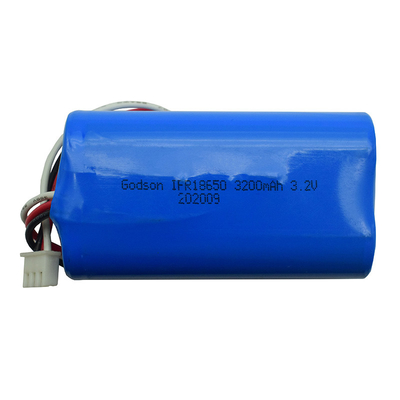 3200mAh 3.2V নলাকার ফায়ার এক্সিট লাইট ব্যাটারি LiFePO4 IFR18650