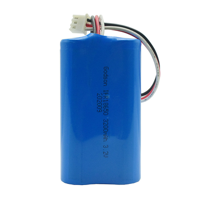 3.2ভোল্ট LiFePO4 ইমার্জেন্সি লাইটিং ব্যাটারি 3200mAh ডিপ সাইকেল 18650
