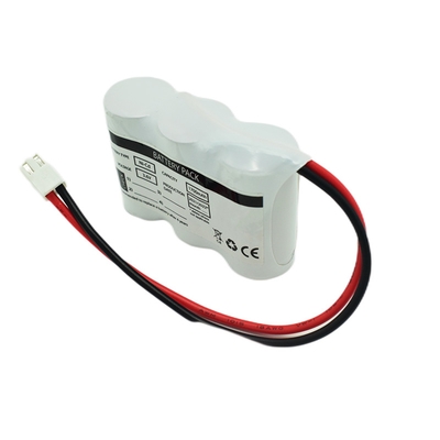 SC1700mah ইমার্জেন্সি লাইট Ni Cd ব্যাটারি প্যাক 3.6 ভোল্ট সাইড বাই সাইড কনফিগারেশন
