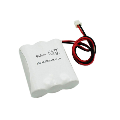 AA ইমার্জেন্সি এক্সিট লাইট ব্যাটারি প্যাক NiCD AA900mAh 3.6V SBS রিচার্জেবল