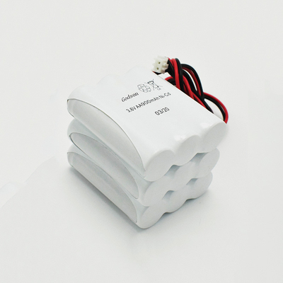 AA ইমার্জেন্সি এক্সিট লাইট ব্যাটারি প্যাক NiCD AA900mAh 3.6V SBS রিচার্জেবল