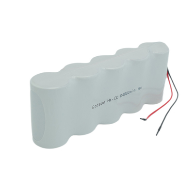 নিসিডি জরুরী প্রস্থান লাইট ব্যাটারি D4000mAh 6.0 ভোল্ট নিরাপদ পাশ পাশ