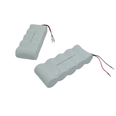 নিসিডি জরুরী প্রস্থান লাইট ব্যাটারি D4000mAh 6.0 ভোল্ট নিরাপদ পাশ পাশ