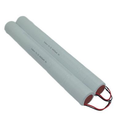 NiCd D4000mAh 6.0V Exit Sign ব্যাটারি ব্যাকআপ জরুরি আলো জন্য