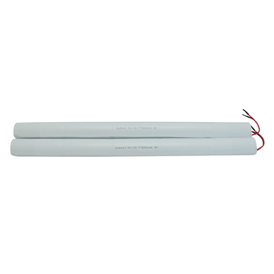 OEM LED জরুরী আলো ব্যাটারি প্যাক 6.0 ভোল্ট F7000mAh নিকেল ক্যাডমিয়াম