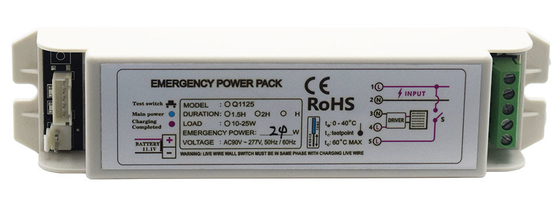 277V IP20 জরুরী আলো পাওয়ার প্যাক GS-Q1125 জরুরী কিট ব্যাটারি রক্ষণাবেক্ষণ প্রকার