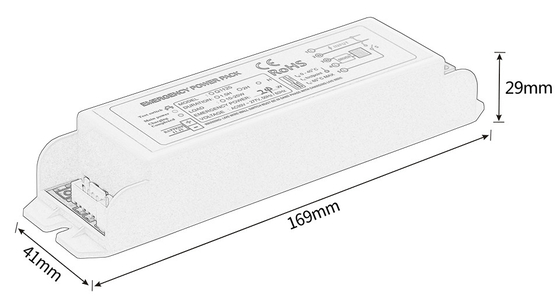 277V IP20 জরুরী আলো পাওয়ার প্যাক GS-Q1125 জরুরী কিট ব্যাটারি রক্ষণাবেক্ষণ প্রকার