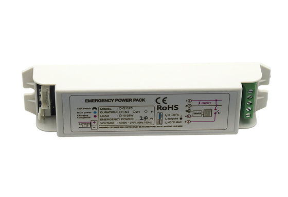 277V IP20 জরুরী আলো পাওয়ার প্যাক GS-Q1125 জরুরী কিট ব্যাটারি রক্ষণাবেক্ষণ প্রকার
