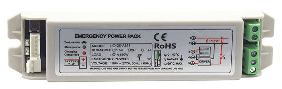 OEM DC 21-100V জরুরী পাওয়ার প্যাক 6-13W জরুরী আলো কিট