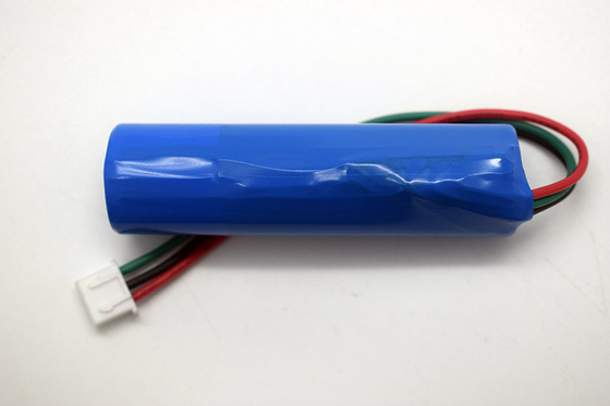 LiFePO4 18650 জরুরী আলো লিথিয়াম ব্যাটারি 1600mAh 3.2V স্টিক টাইপ এনটিসি সংযোগকারী সহ JST-XH-3P UL1007