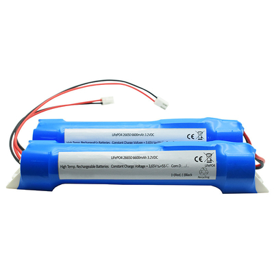 26650 6600mAh 3.2 ভোল্ট স্টিক টাইপ LiFePO4 ব্যাটারি সাইড মাউন্ট করা মডিউল সহ
