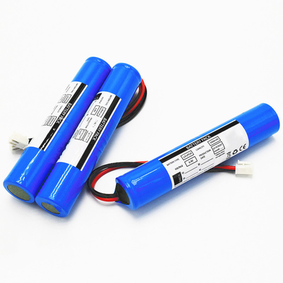 LiFePO4 ব্যাটারি প্যাক 2x26650 3000mAh 6.4V স্টিক টাইপ (কানেক্টর JST VH-2P, UL1015 18 #, তারের দৈর্ঘ্য 150mm)