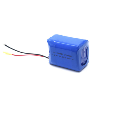 লি-আয়ন পলিমার 232738 2700mAh 3.8V PCB এবং UL1571 24AWG RED&amp;BLACK