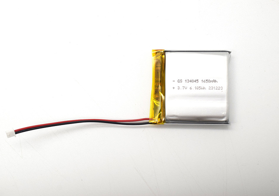 লি-পল 103450 1650mAh 3.7V সংযোগকারী পিসিএম এবং এনটিসি সহ
