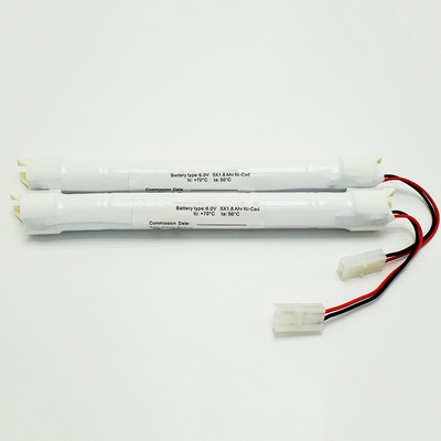 ভাল নিরাপত্তা সহ নিকাড জরুরী আলো ব্যাটারি SC1800mAh 6.0V