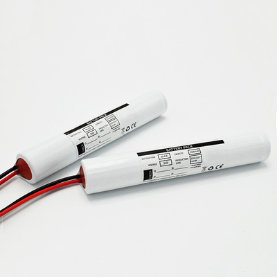 3.6V 2500mAh Ni-CD ব্যাটারি উচ্চ খরচ কার্যকর সঙ্গে জরুরী আলো জন্য