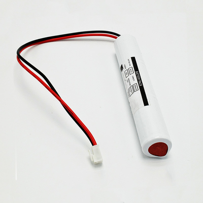 3.6V 2500mAh Ni-CD ব্যাটারি উচ্চ খরচ কার্যকর সঙ্গে জরুরী আলো জন্য
