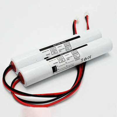 3.6V 2500mAh Ni-CD ব্যাটারি উচ্চ খরচ কার্যকর সঙ্গে জরুরী আলো জন্য