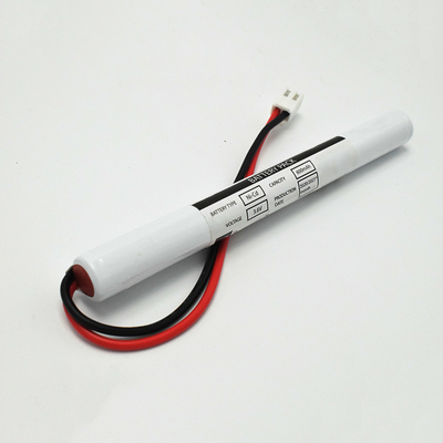 Ni Cd AA600mah 3.6 ভোল্ট আউটলাইট ব্যাটারি ভাল নিরাপত্তা সঙ্গে স্টিক টাইপ