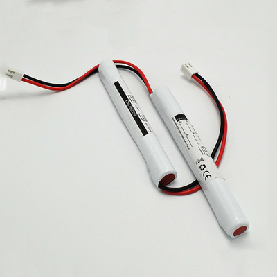 Ni Cd AA600mah 3.6 ভোল্ট আউটলাইট ব্যাটারি ভাল নিরাপত্তা সঙ্গে স্টিক টাইপ