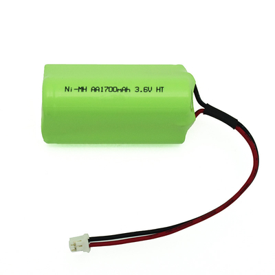 উচ্চ ক্ষমতা 3.6 ভোল্ট AA1700mAh Ni Mh ব্যাটারি সেল জরুরী আলো এবং পাওয়ার সরঞ্জাম জন্য