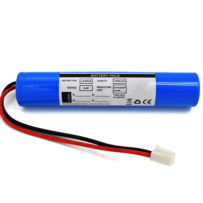 স্টিক টাইপ LiFePO4 ব্যাটারি 3000mAh 6.4 ভোল্ট জরুরী সৌর আলো ব্যবহার