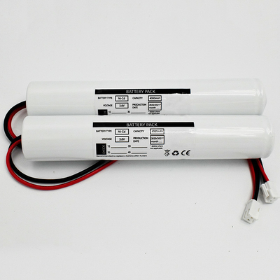 OEM নি-সিডি ব্যাটারি D4000mAh 3.6V জরুরী আলো ব্যাটারি স্টিক টাইপ