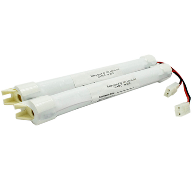 জরুরী আলো ব্যাটারি নি-সিডি ব্যাটারি SC1800mAh 6.0V 10.8Wh OEM স্টিক টাইপ সাইড ওয়াল মাউন্ট মডিউল সহ