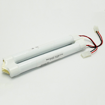 জরুরী আলো ব্যাটারি নি-সিডি ব্যাটারি SC1800mAh 6.0V 10.8Wh OEM স্টিক টাইপ সাইড ওয়াল মাউন্ট মডিউল সহ