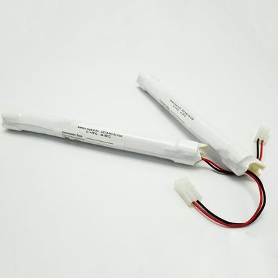 জরুরী আলো ব্যাটারি নি-সিডি ব্যাটারি SC1800mAh 6.0V 10.8Wh OEM স্টিক টাইপ সাইড ওয়াল মাউন্ট মডিউল সহ