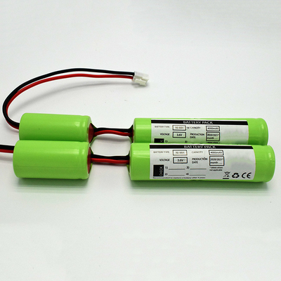 দীর্ঘ ব্যাটারি জীবন পুনরায় চার্জযোগ্য 3.6V Ni-Mh C 4000mAh ব্যাটারি প্যাক